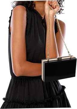 Elegant Acrylic Clutch Purse