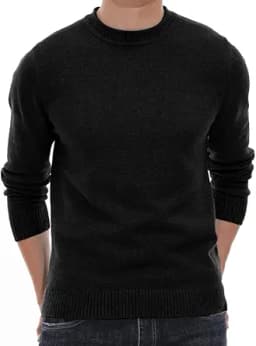 Black Crewneck Sweater