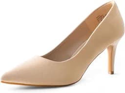 DREAM PAIRS Women\'s High Stiletto Heels Closed Pointed Toe Dress Pumps Shoes for Wedding Work Office Business, 3 Inches