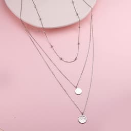 Sterling Silver Layered Necklace