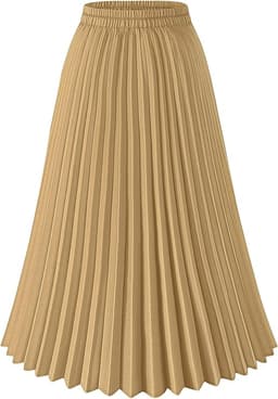Pleated Skirts High Waisted