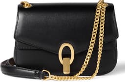 Chain Shoulder Bag (Black)