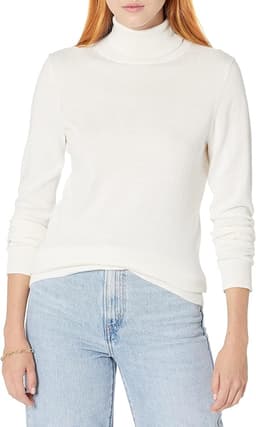 Women's Classic-Fit Lightweight Long-Sleeve Turtleneck