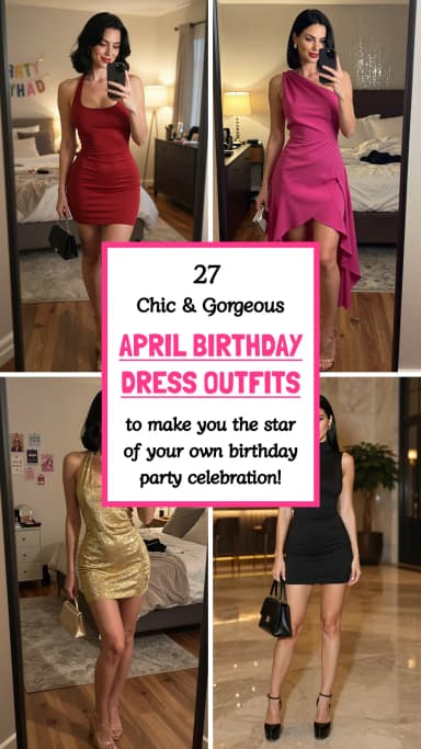 27 Stunning April Birthday Outfits for Women 2026 πΈπ | Chic, Sexy & Trendy Birthday Looks | Best Spring Birthday Fashion Guide