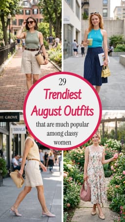 29 Chic August Outfits to Keep Your Summer Style Going Strong