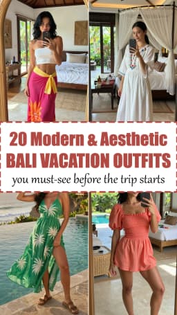 20 Best Bali Vacation Outfits for Women 2026 ๐ดโจ | Trendy, Boho & Chic Island Looks | Ultimate Packing List for Beaches, Temples & Jungles