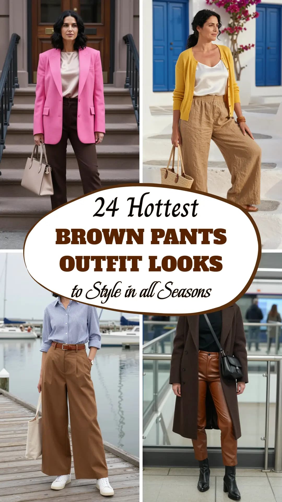 24 Best Brown Pants Outfit Ideas for Women 2026 π€β¨ | Chic, Trendy & Versatile Ways to Style Brown Trousers, Jeans & Cargos