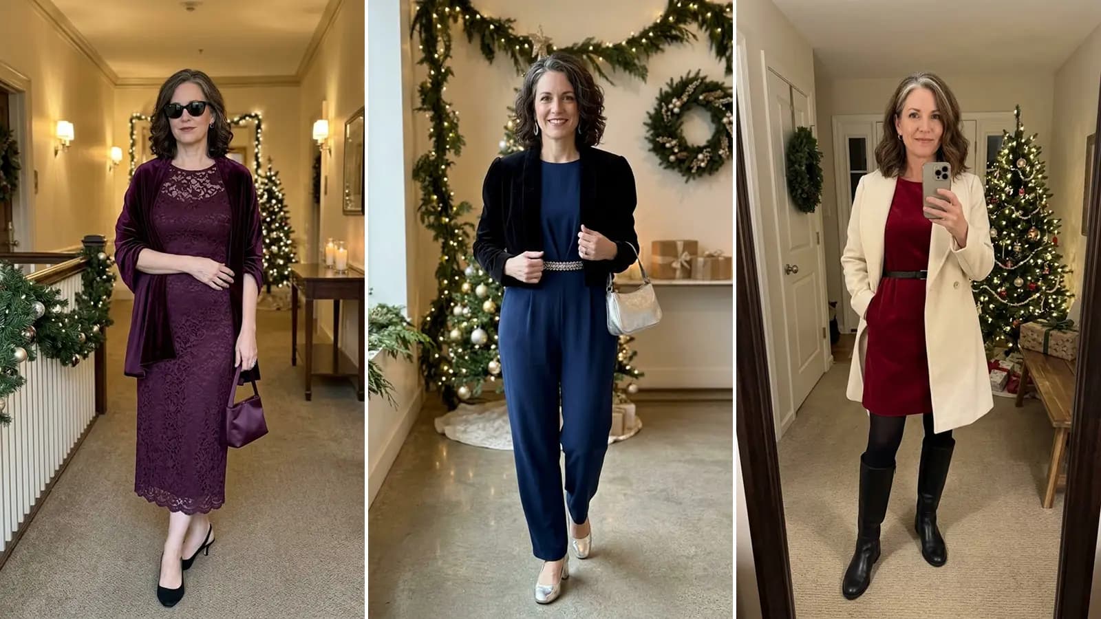 39 Christmas Outfits Women Over 40 & 50 Need to See