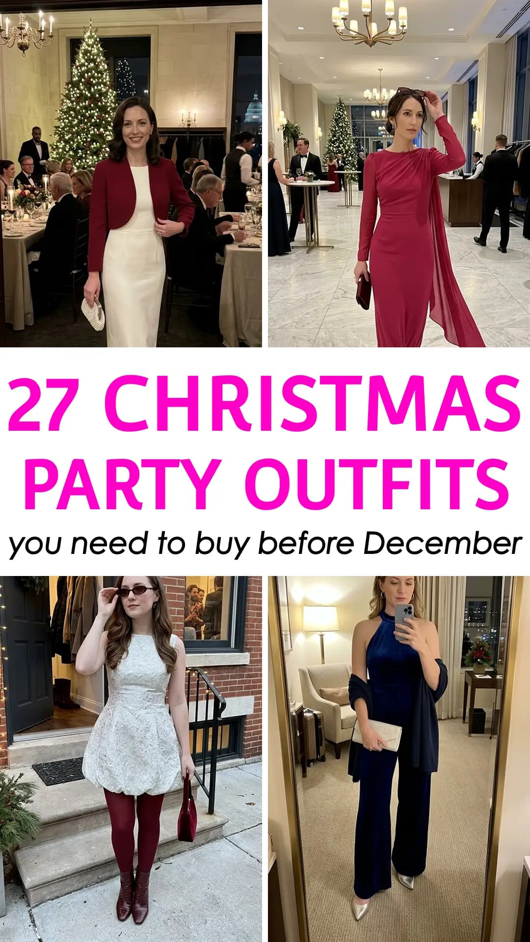 27 Christmas Party Outfits You Need Before December 2026
