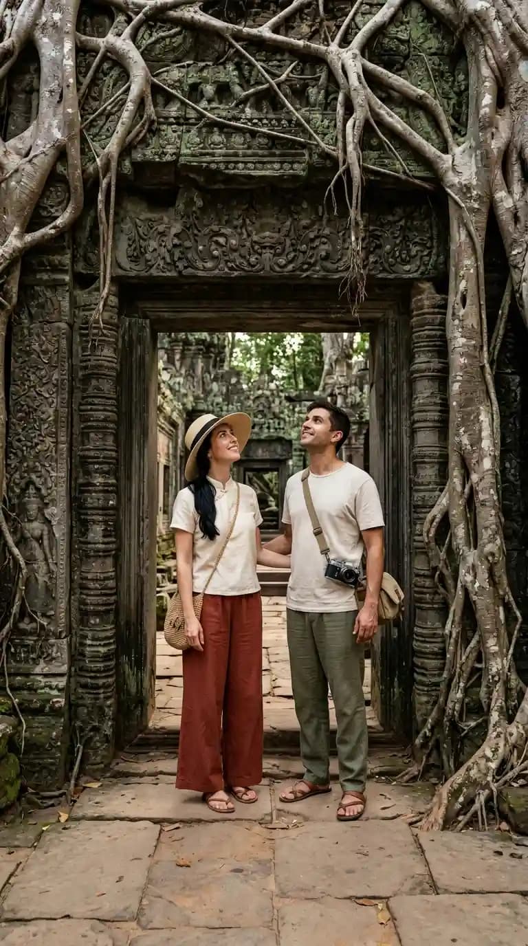 Linen Mandarin Collar Shirt + Wide Leg Linen Pants + Linen Drawstring Pants