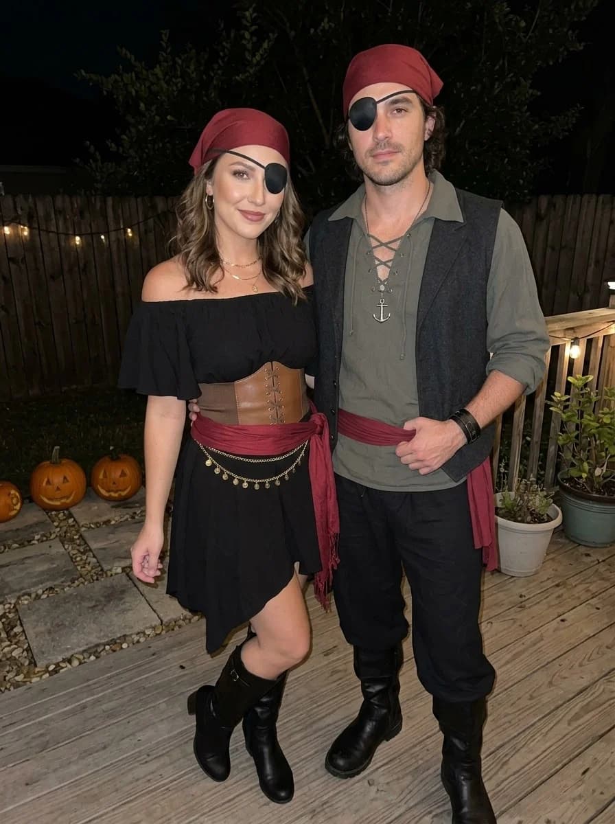 Pirate Couple Costume