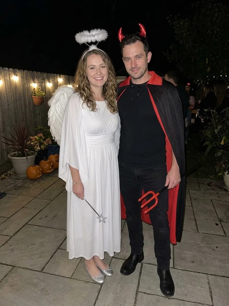 Angel & Devil Couple Costume