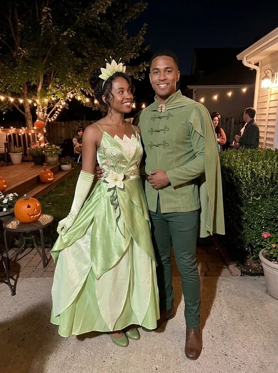 The Princess and the Frog: Princess Tiana and Naveen