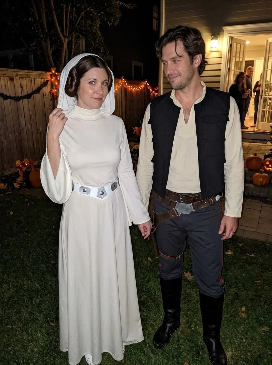 Princess Leia & Han Solo Couple Costume