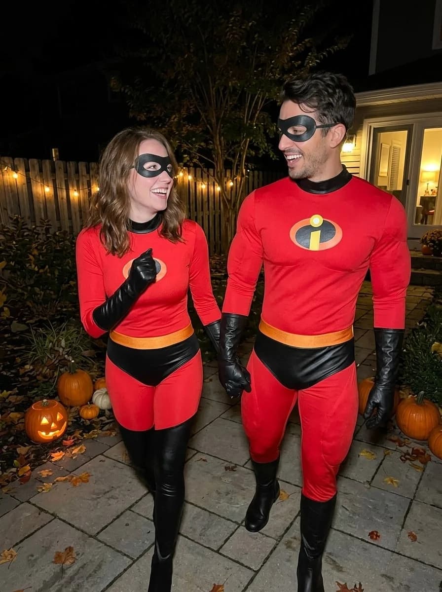 The Incredibles: Mrs. and Mr. Incredible