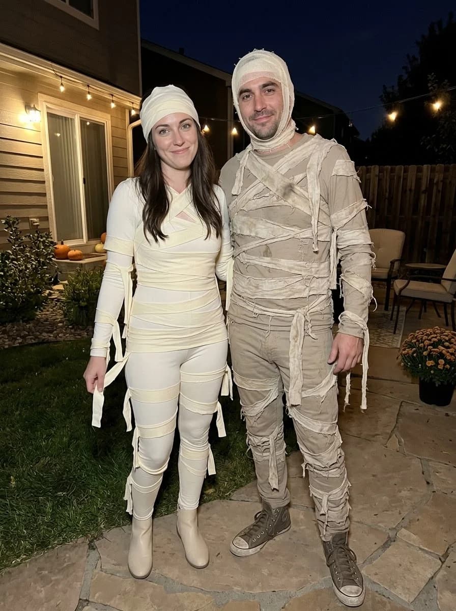 Mummy Couple Costume