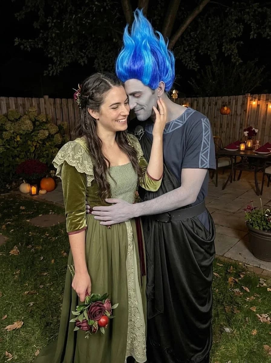 Persephone & Hades Couple Costume