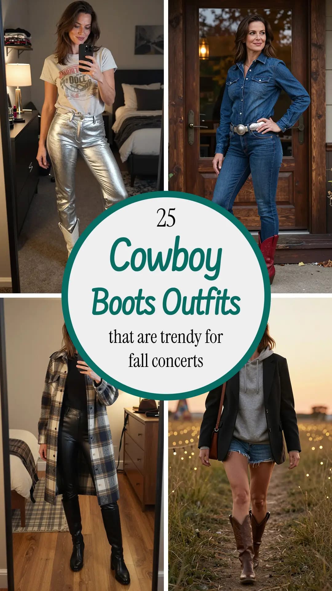 25 Best Cowboy Boots Outfits for Women 2026 🤠✨