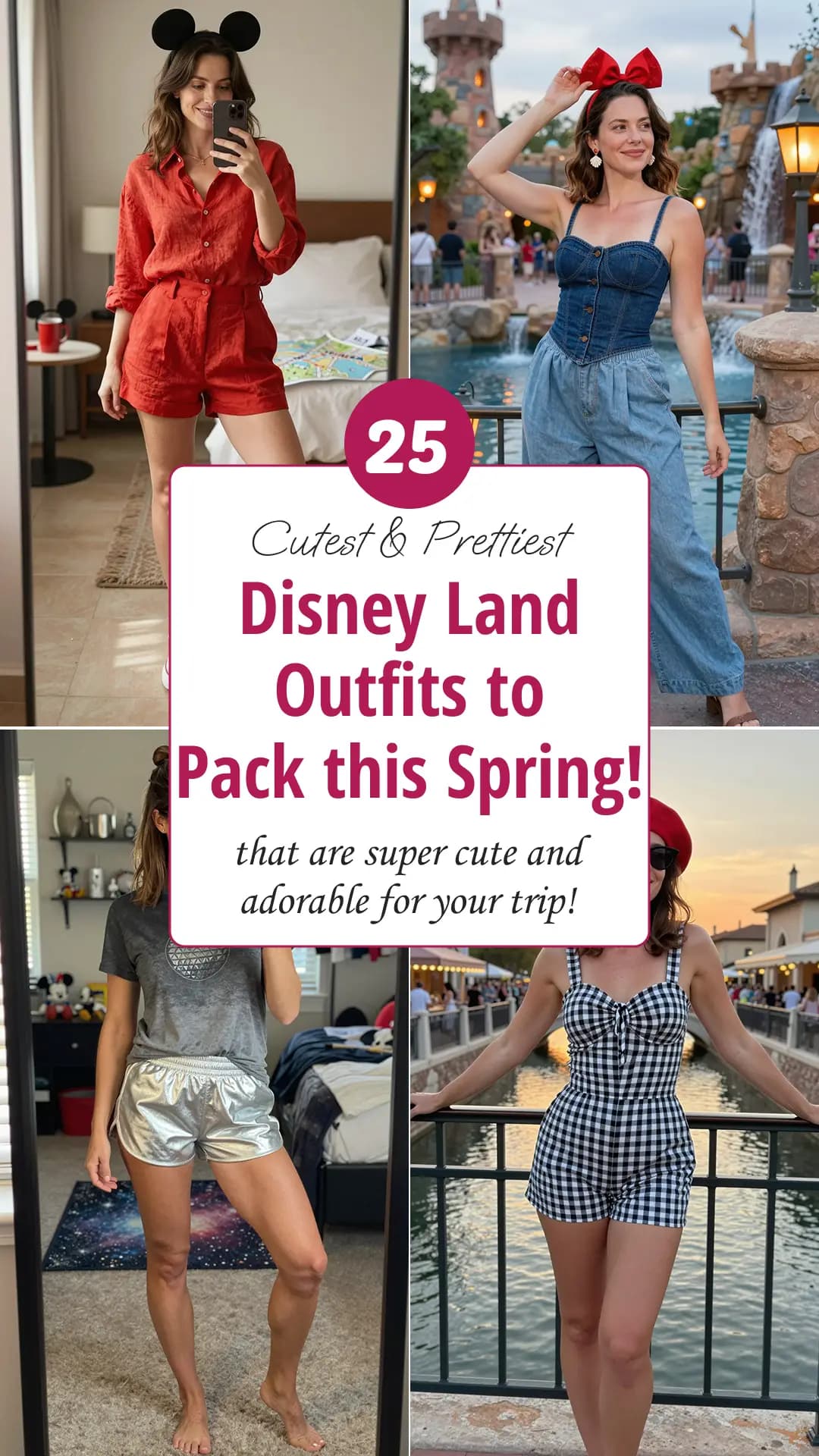 25 Cute & Comfy Disney Land Outfits for 2026 🐭✨
