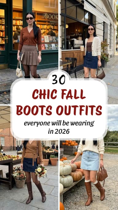 30 Boot Trends That Are Popular For 2026 Fall Season