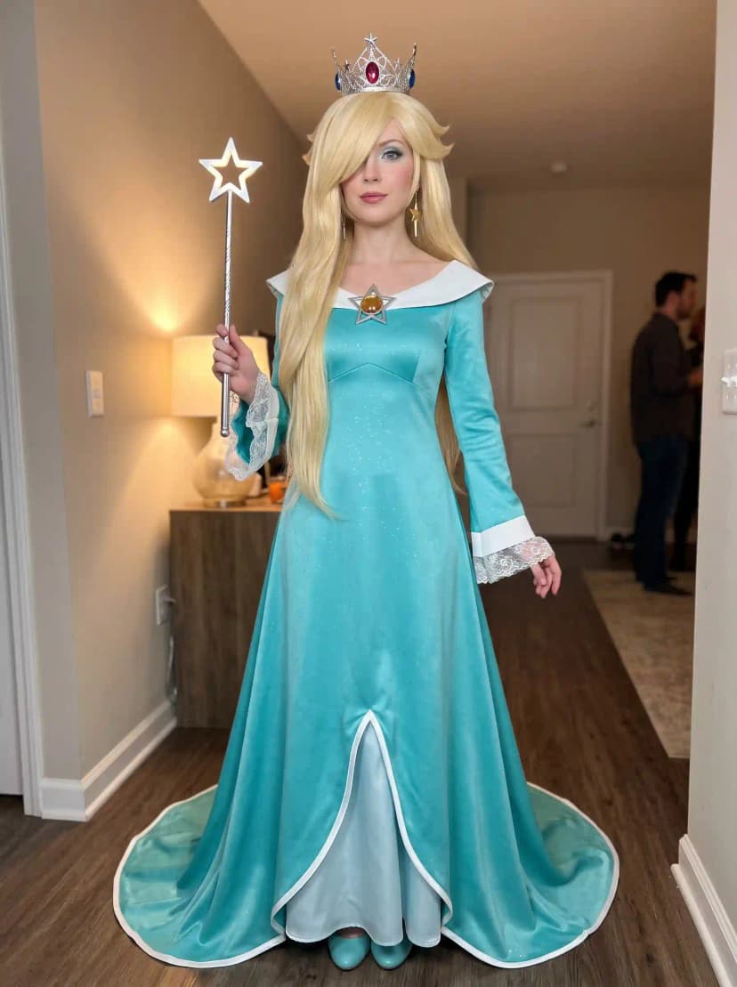 Rosalina’s Starry Blue Super Mario Galaxy Costume