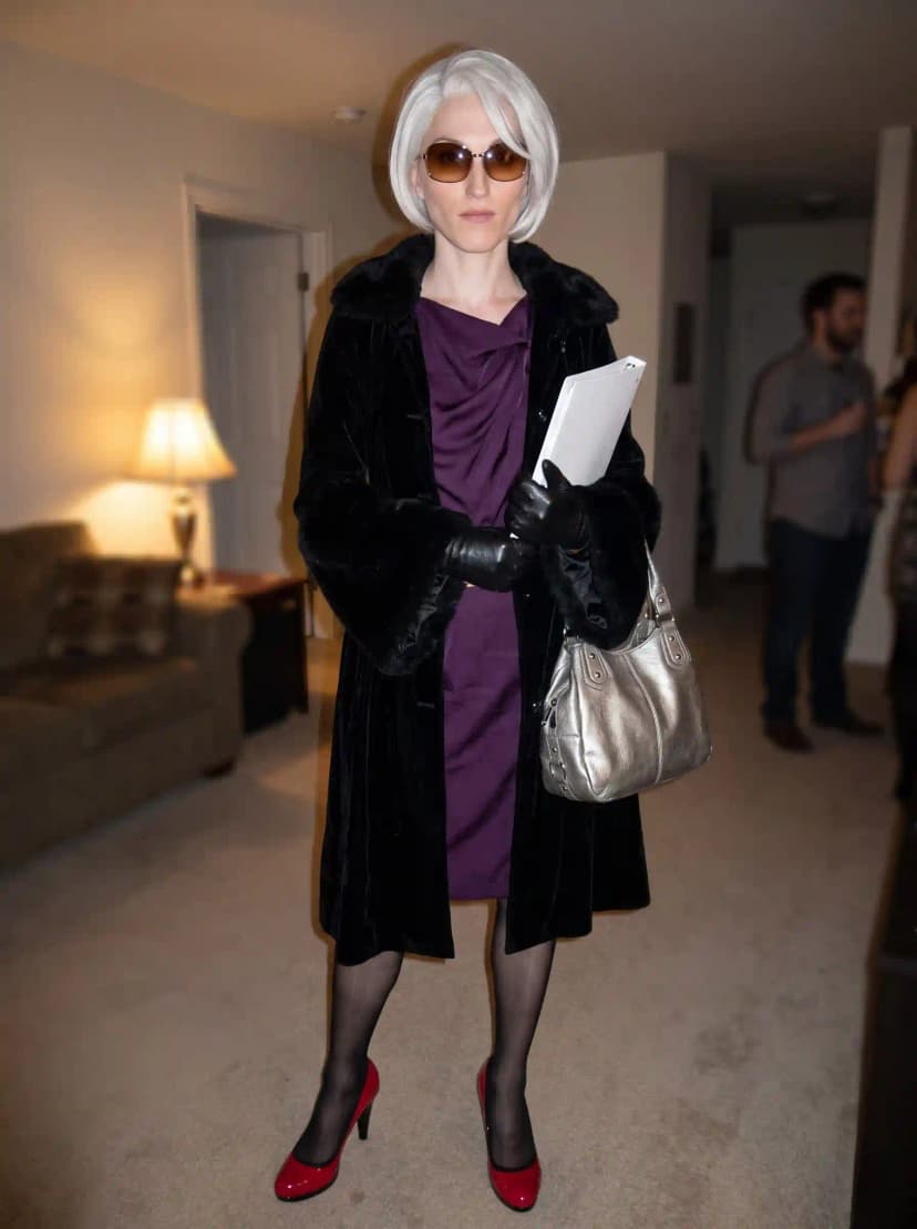 Ice-Cold Fashion Editor Halloween Costume