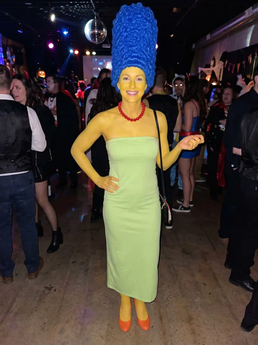 Marge Simpson-Inspired Costume