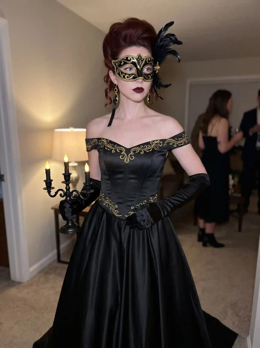 Midnight Masquerade Ball Costume