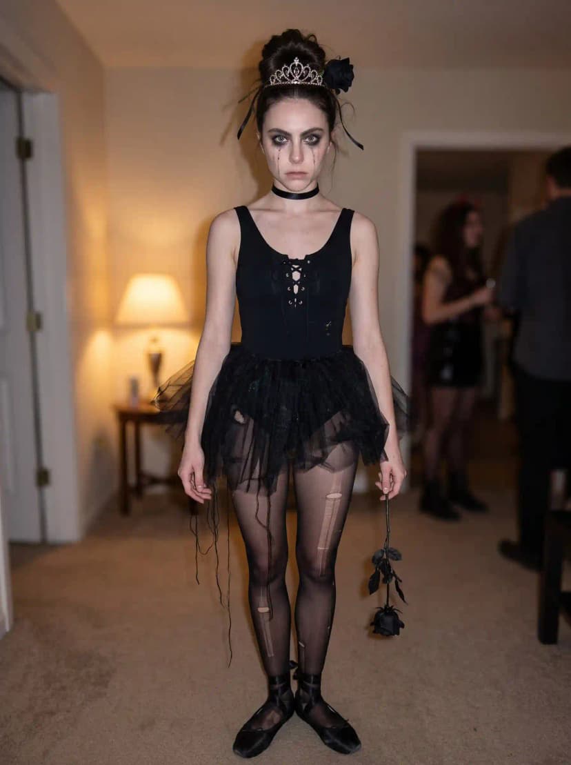 Dark Ballerina Halloween Costume