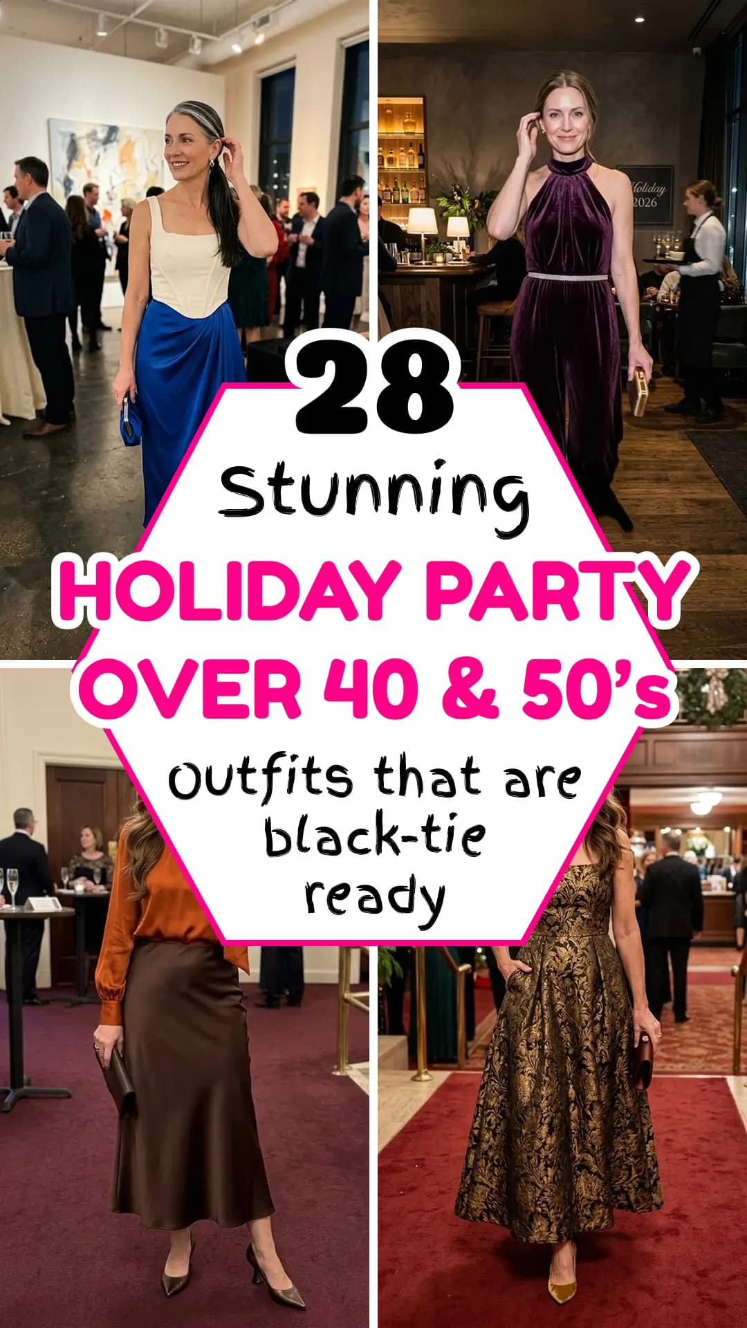 28 Holiday Party Outfits Over 40 That Make Dressing Up Feel Exciting Again