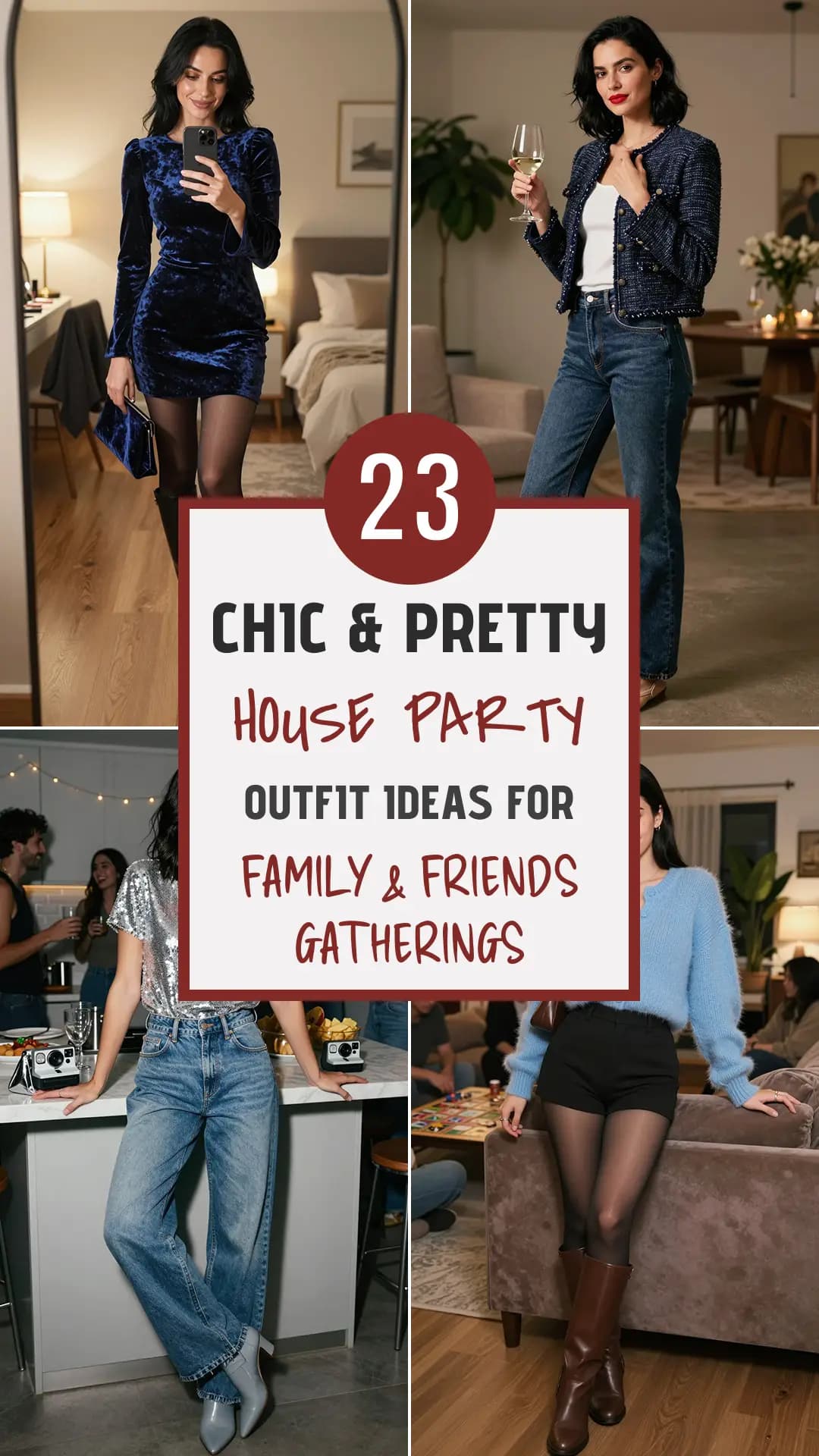 23 Best House Party Outfits for Women 2026 π β¨ | Cute, Casual & Chic Indoor Party Looks | What to Wear to a House Party