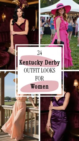 24 Best Kentucky Derby Outfits 2026 ππ | Chic Race Day Fashion, Statement Hats & Southern Style Guide