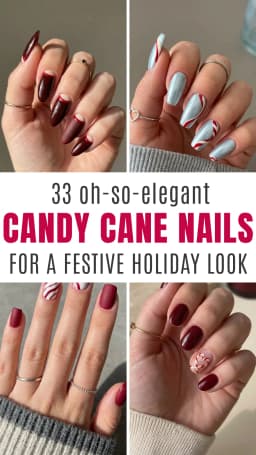 33 Candy Cane Nails That Are Anything But Basic π¬π
β¨