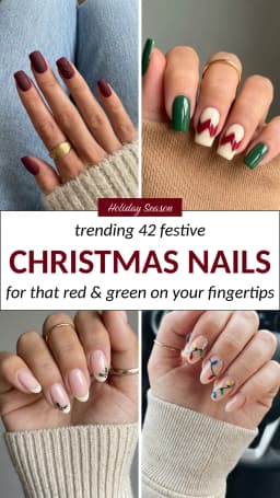 42 Christmas Nails for 2026 That Are Too Pretty Not to Save
