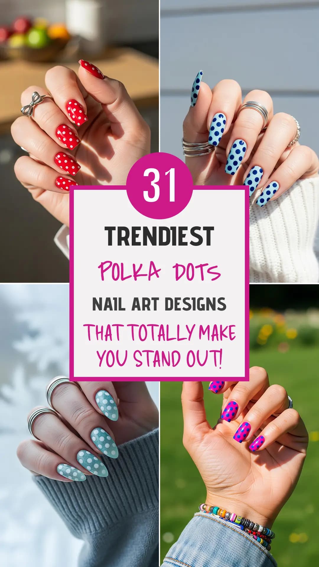 31 Playful Polka Dot Nail Designs 2026 π
| Best Polka Dot Nail Ideas | Fun Dot Manicure Ideas | Trendy Polka Dot Art