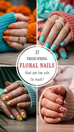 33 Spring Floral Nail Designs for Fresh & Beautiful Manicures 2026 πΈ | Best Spring Floral Nail Ideas | Floral Nail Art | Spring Manicure Ideas
