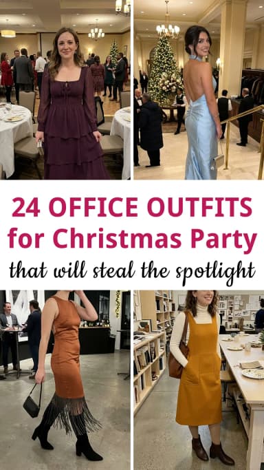 24 Office Christmas Party Outfits Everyone Will Notice