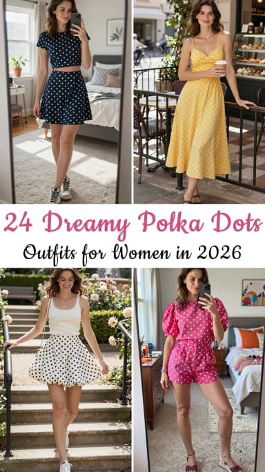 24 Polka Dots Outfits for Timeless Charm 2026 π΄β¨ | Best Polka Dot Outfit Ideas | Playful & Elegant Polka Dot Fashion | Trendy Polka Dot Looks