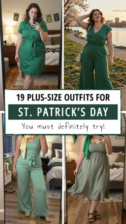 23 St. Patrick's Day Plus Size Outfits That'll Make You Feel Festive & Confident 2026 πβ¨ | Best St. Patrick's Day Plus Size Outfit Ideas | Flattering Holiday Looks for Curvy Women
