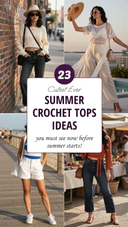 Summer Crochet Trends 2026: 23 Tops You Need Now 🧶✨ | Crops, Halters & Boho Chic | How to style crochet tops this Summer 2026