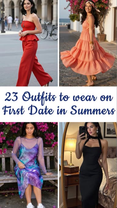 23 Best Summer First Date Outfits for Women 2026 ๐๐ฅ๐ | Cute, Confident & Flattering Date Night Style Guide | What to Wear on a First Date
