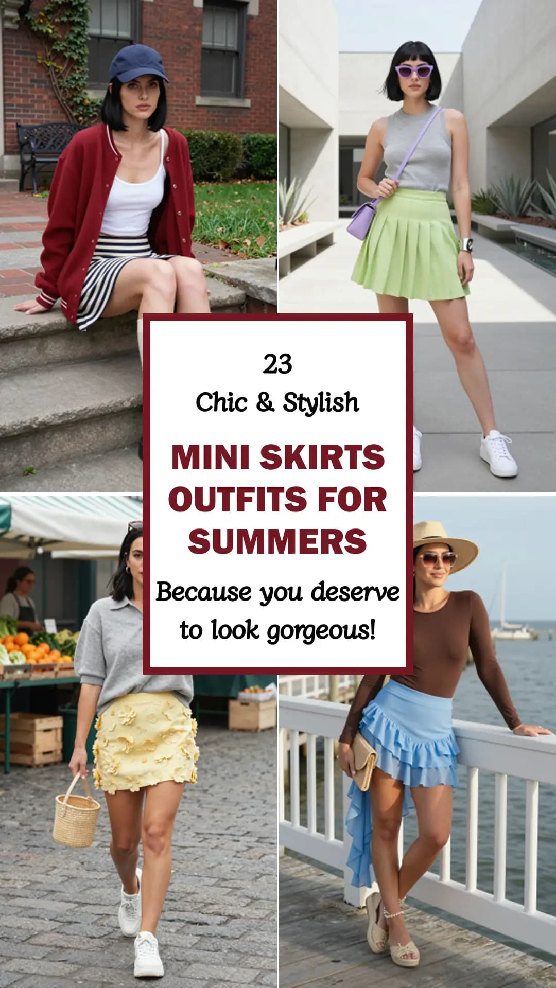 23 Trendy Mini Skirt Outfits for Summer (2026) | Cute, Casual & Chic Warm-Weather Looks