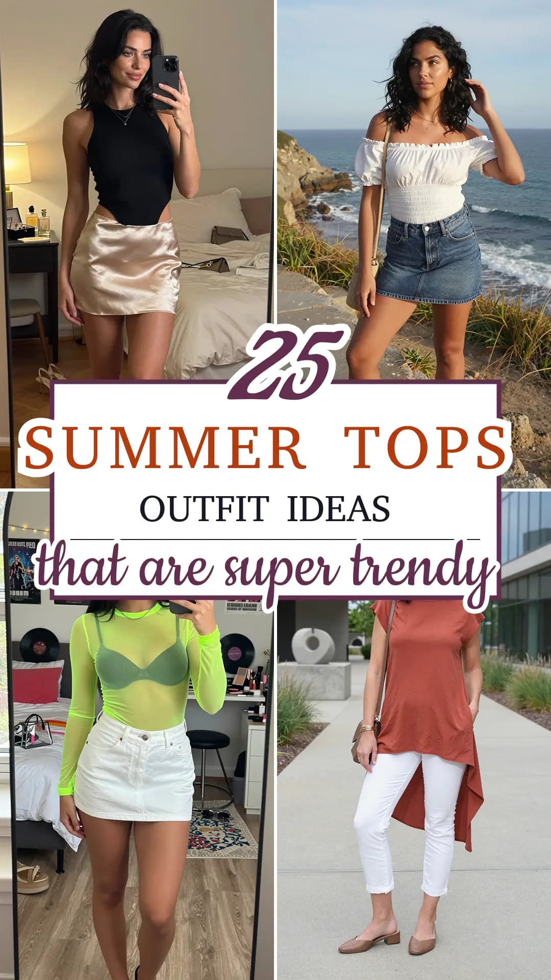 25 Best Summer Tops Outfit Ideas for Women 2026 βοΈππΏ | Effortless Summer Style Guide