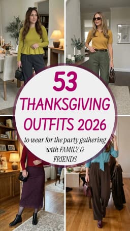 53 Thanksgiving Outfits for 2026 You’ll Wish You Saved Sooner