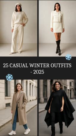 25 Winter Casual Outfit Ideas You'll Want to Try (and More!)
