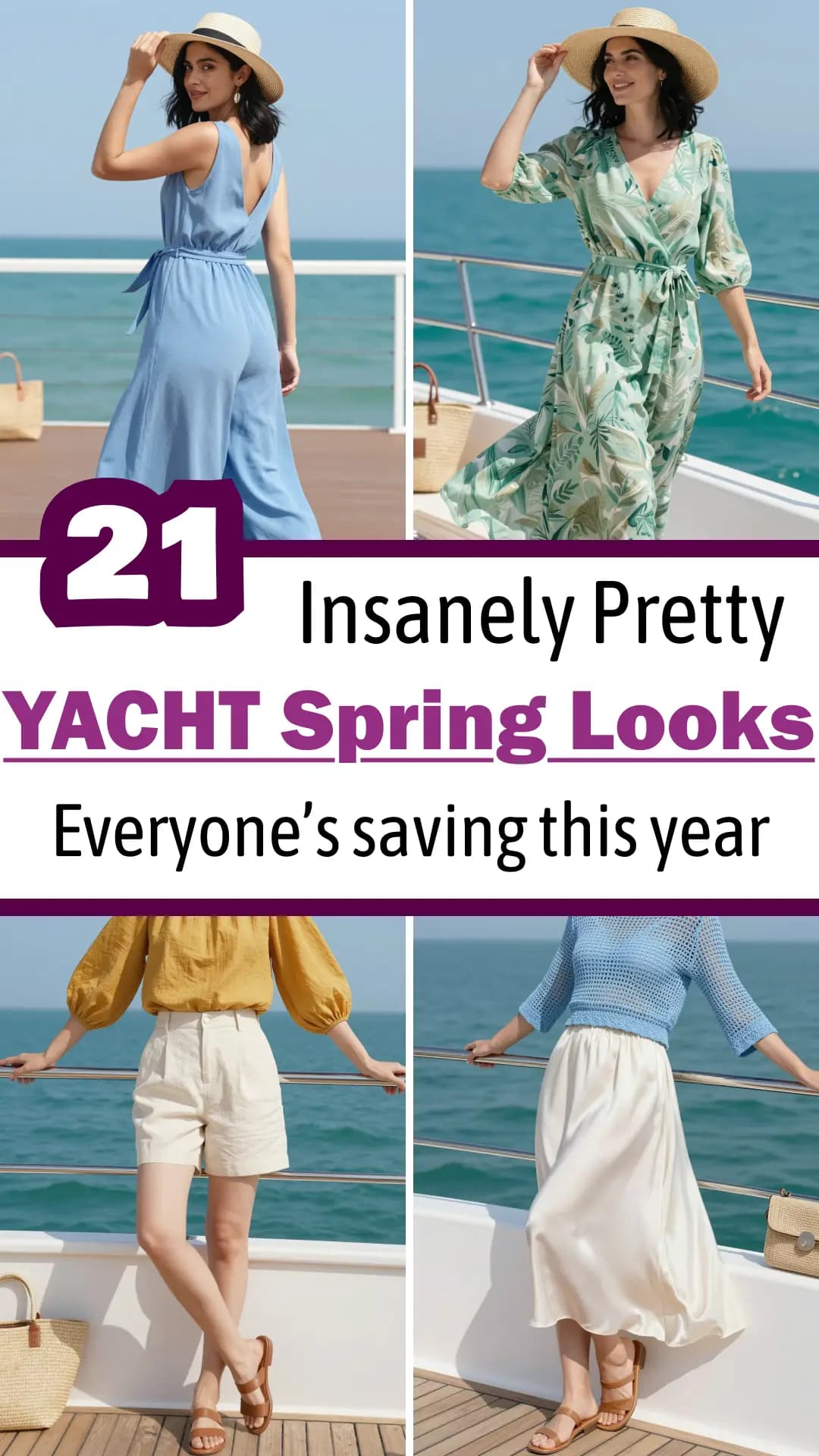 21 Best Yacht Outfits for Vacation 2026 π₯οΈ | Chic, Luxurious & Practical Sailing Wear | What to Wear on a Yacht Trip