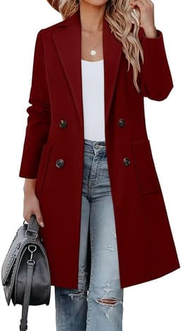 Women's Notch Lapel Coat
