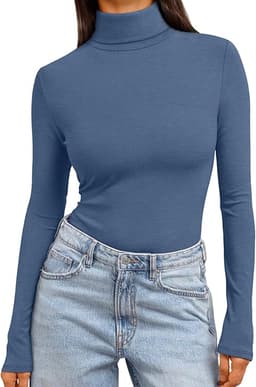 Turtleneck Long Sleeve Top