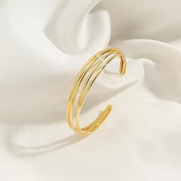 Gold Stacked Bracelet