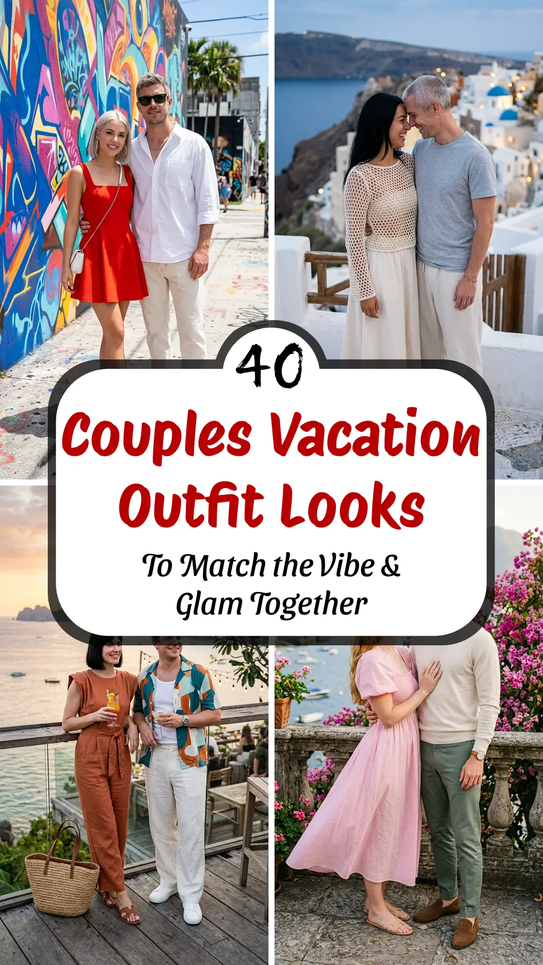 40 Best Couple Vacation Outfits for Your Next Travel 2026 ️🏝️ | Trendy ...